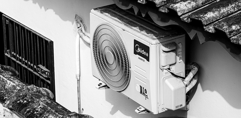 Klimatizace s topením - vyhřívaná venkovní jednotka Midea