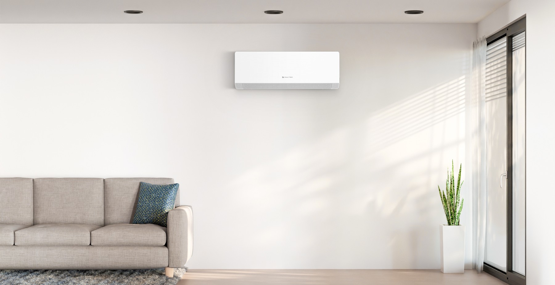 Klimatizace s topením - Naitec Sensitive Pro